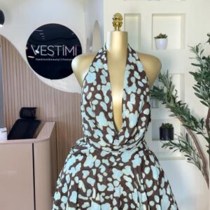 Red Glittery Off-Shoulder Dress